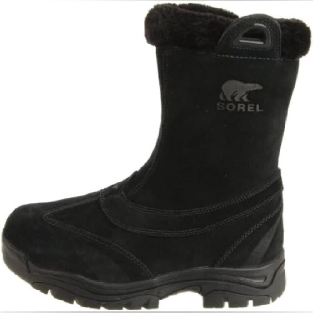 SOREL Women's Waterfall Slip 2 Boot,Black,9 M US